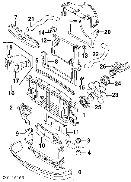 XF2Z8620A Ford pas napędowy mechanizmów