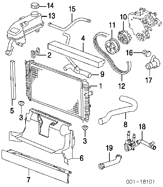 15075118 General Motors pokrywa (korek zbiornika wyrównawczego)