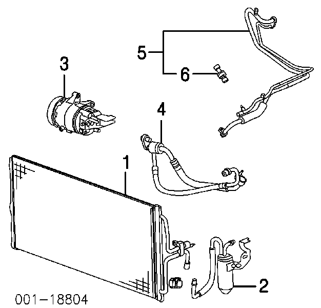 1638187080 Peugeot/Citroen Czujnik ciśnienia bezwzględnego klimatyzacji