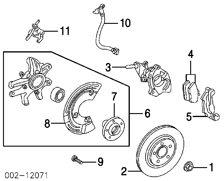 Tarcza hamulcowa tylna XR858224 Jaguar