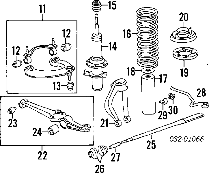 51316SH3000 Honda Tuleja stabilizatora przedniego