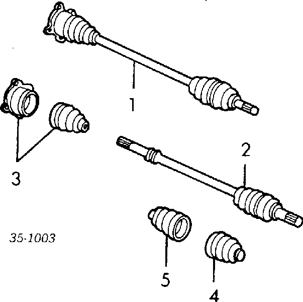 Osłona przegubu półosi tylnej zewnętrzna 73421 Maruichi-156