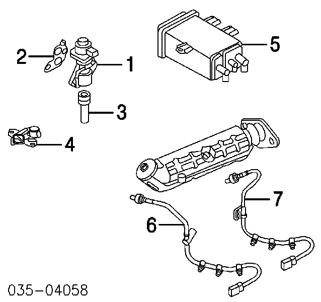 Uszczelka zaworu recyrkulacji EGR Volvo S40 2 (MS)