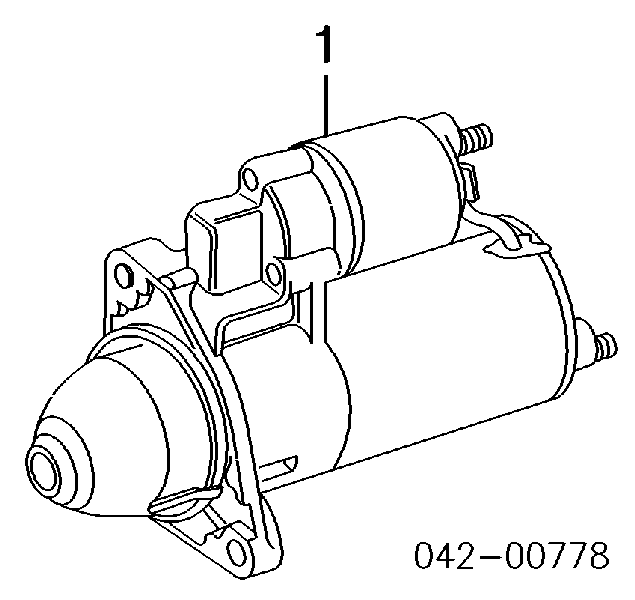 XW4Z11002AC Ford rozrusznik