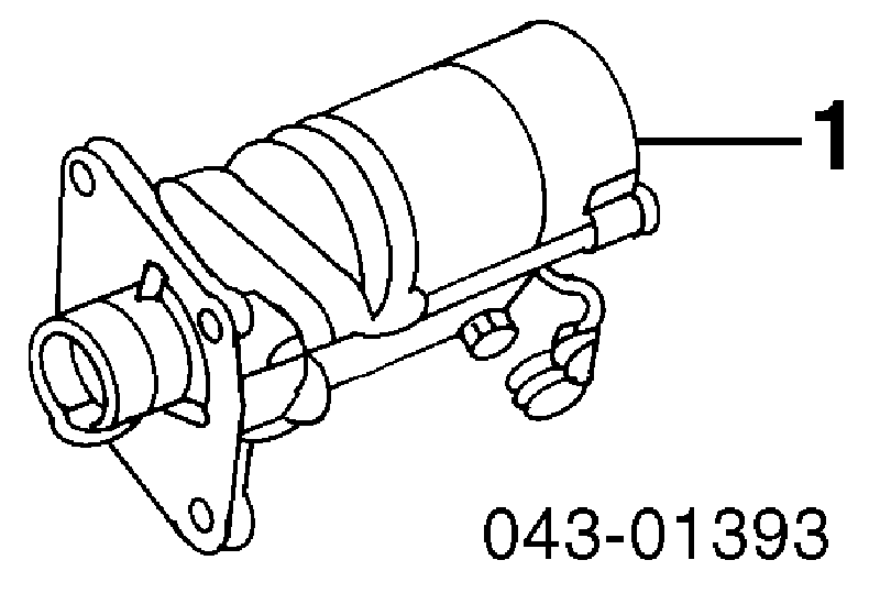 1280008310 Subaru rozrusznik