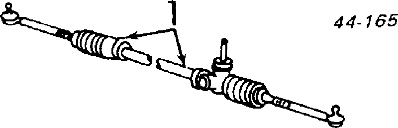 4551012240 Toyota Listwa kierownicza (maglownica)