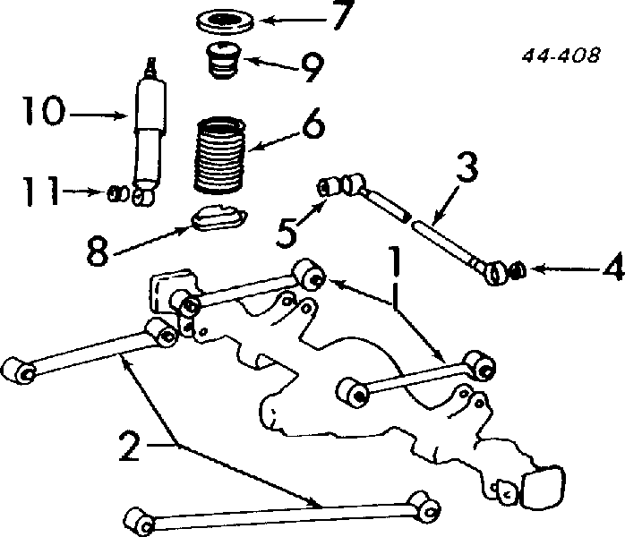 6102200 Market (OEM) tarcza hamulcowa tylna