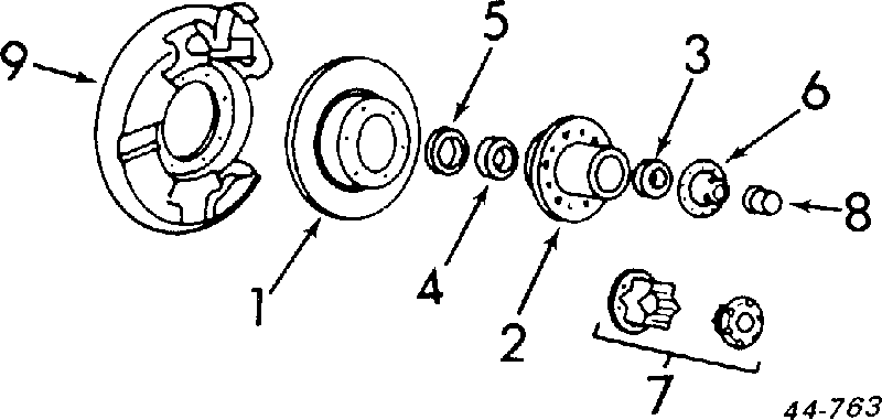 9011608325 Toyota Śruba piasty