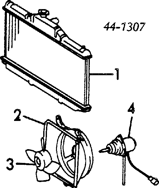 1610064H00 Toyota pompa chłodząca wodna