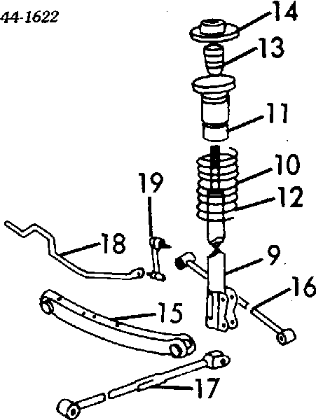 4881812160 Toyota Tuleja stabilizatora tylnego