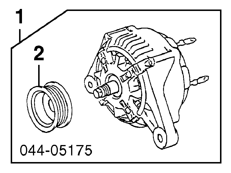 Alternator A0051 As-pl