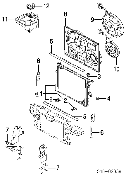 Czujnik temperatury płynu chłodzącego (włączenia wentylatora chłodnicy) Volkswagen Polo 5 (6R)