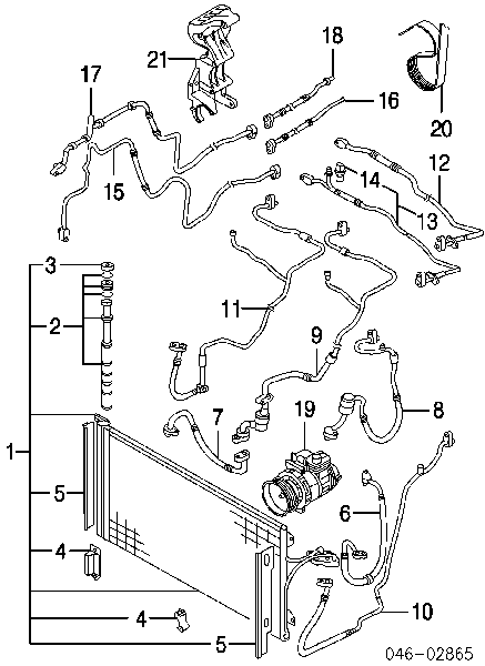 Czujnik ciśnienia bezwzględnego klimatyzacji Seat Alhambra (7V8, 7V9)