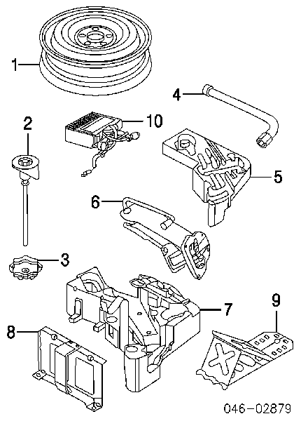 7L0012617 VAG Sprężarka do pompowania opon