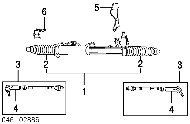 111 905 546 Hans Pries (Topran) osłona mechanizmu kierowniczego (maglownicy)