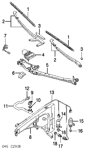 Korek zbiornika spryskiwacza Volkswagen AMAROK (2H)