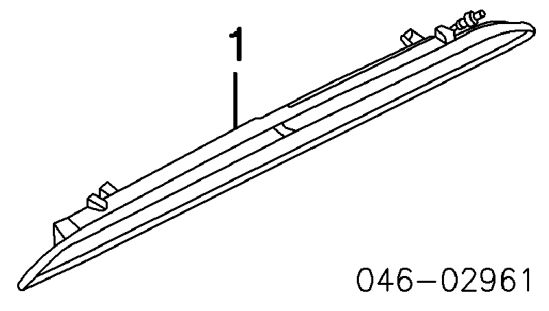 7L6945097B VAG Lampa stop tylna dodatkowa