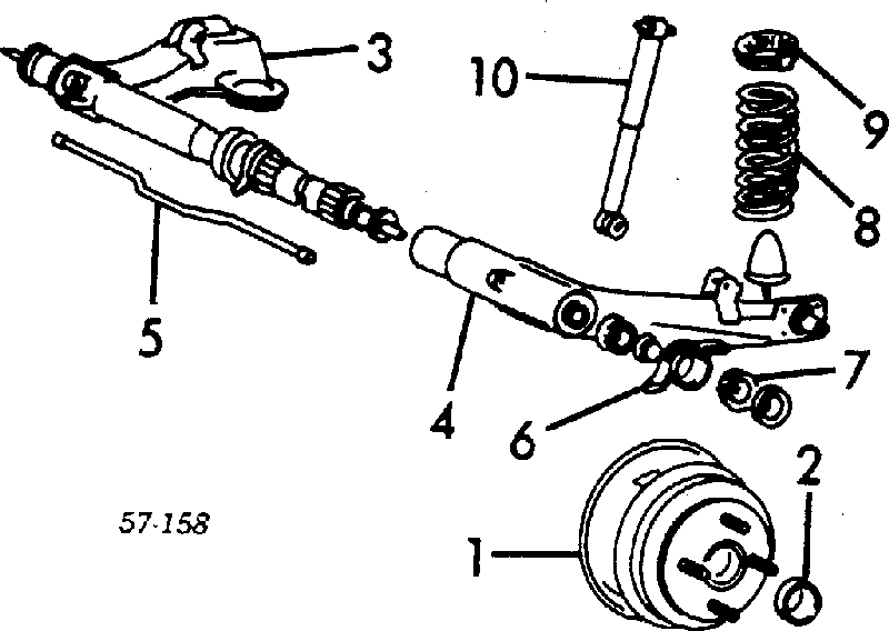 MB242820 Mitsubishi Lożysko piasty tylnej