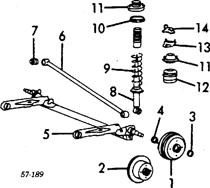 Uszczelniacz piasty tylnej Mitsubishi Lancer 3 (C1V, C3V)