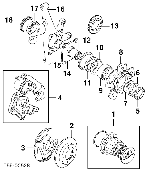 96058796 General Motors tarcza hamulcowa przednia