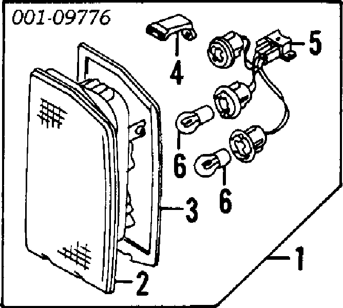 Lampa tylna Suzuki Vitara