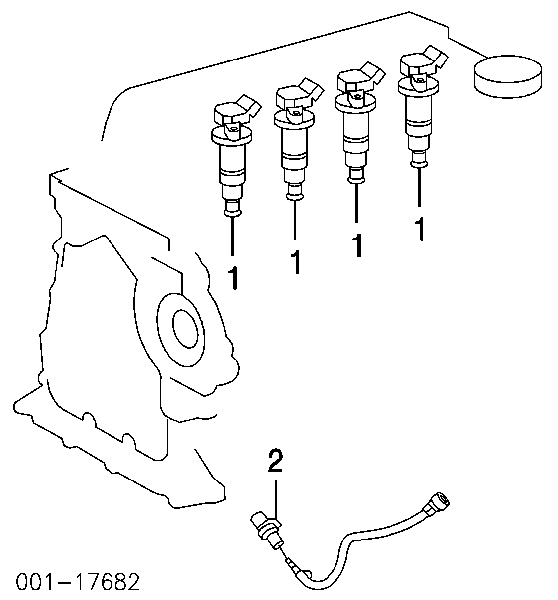 Cewka zapłonowa Toyota Auris UKP (E15)