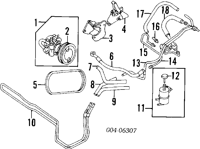 MD189130 Mitsubishi pas napędowy mechanizmów