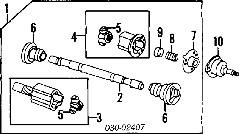 3974105U27 Nissan/Infiniti Osłona przegubu homokinetycznego półosi przedniej wewnętrzna