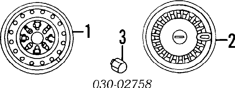 4022421001 Nissan/Infiniti Nakrętka koła