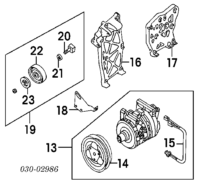 331316171128 Magneti Marelli rolka napinacza paska napędowego