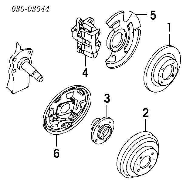 432004B000 Nissan/Infiniti Piasta tylna