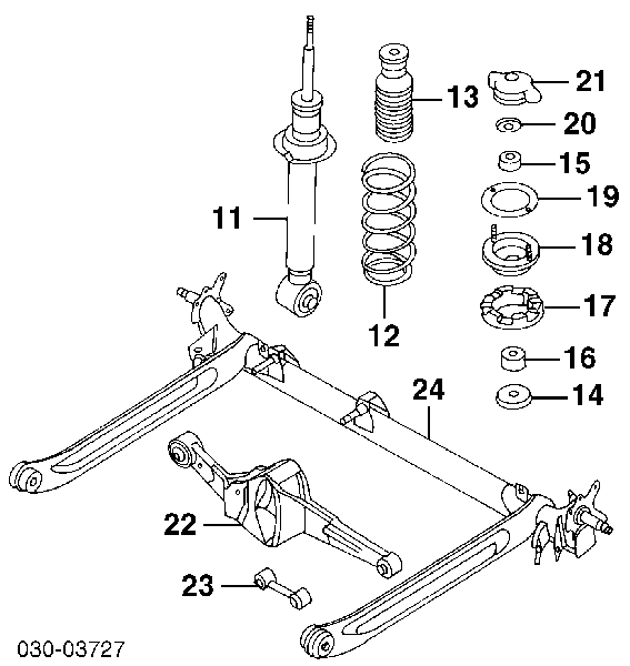 Amortyzatory Nissan Maxima