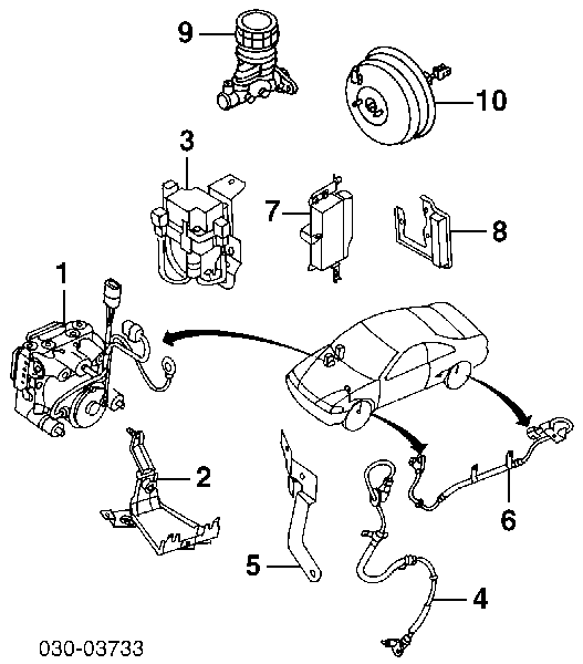 Drążek stabilizatora Ford Connect