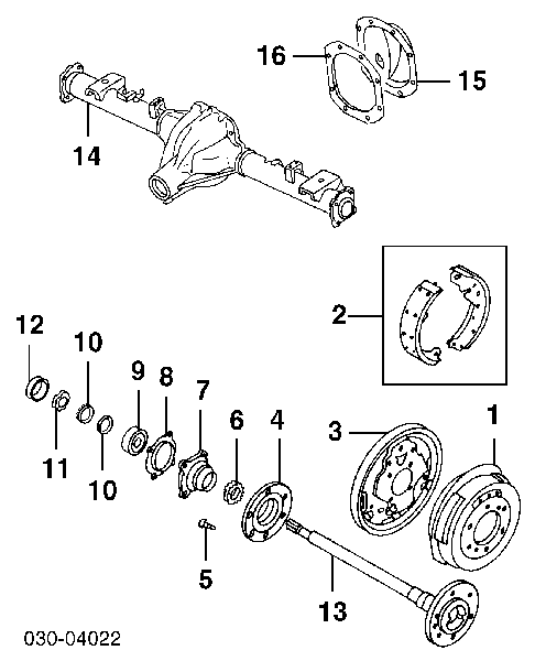 432100W000 Nissan/Infiniti Lożysko piasty tylnej
