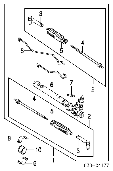 485214Z001 Nissan drążek kierowniczy