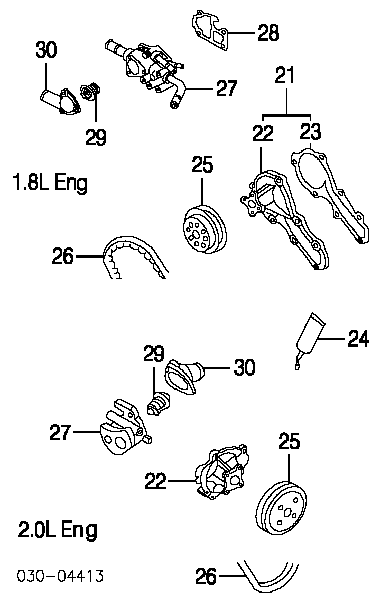 11920V7302 Nissan pas napędowy mechanizmów