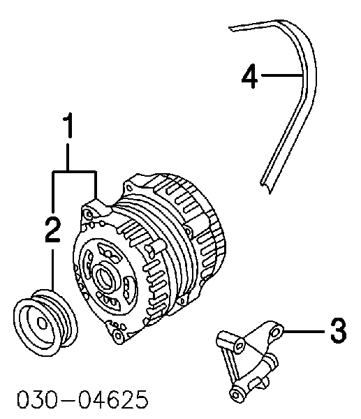 231008J00C Nissan alternator