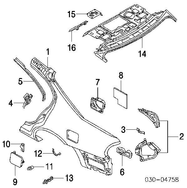 Zamek klapki wlewu paliwa = siłownik klapki wlewu paliwa 788505Y70B Nissan/Infiniti