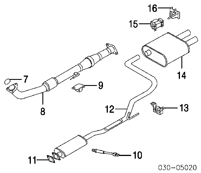 Pierścień kolektora wydechowego Nissan/Infiniti 206958H300 cena, od 9,74 USD