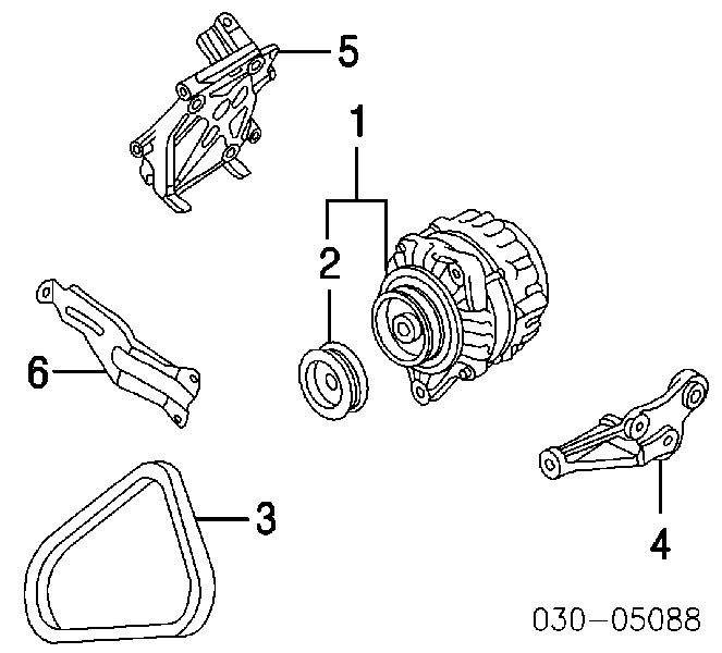 Alternator 231003S500 Nissan/Infiniti