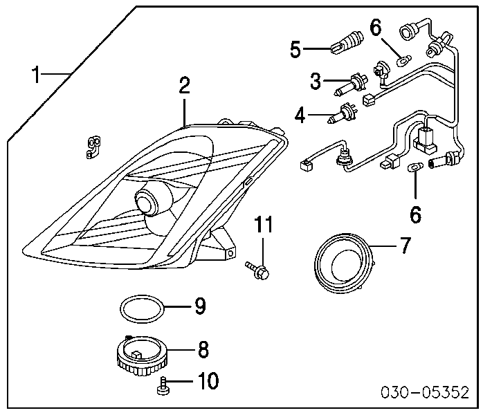 Ksenon, sterownik Nissan Murano (Z50)