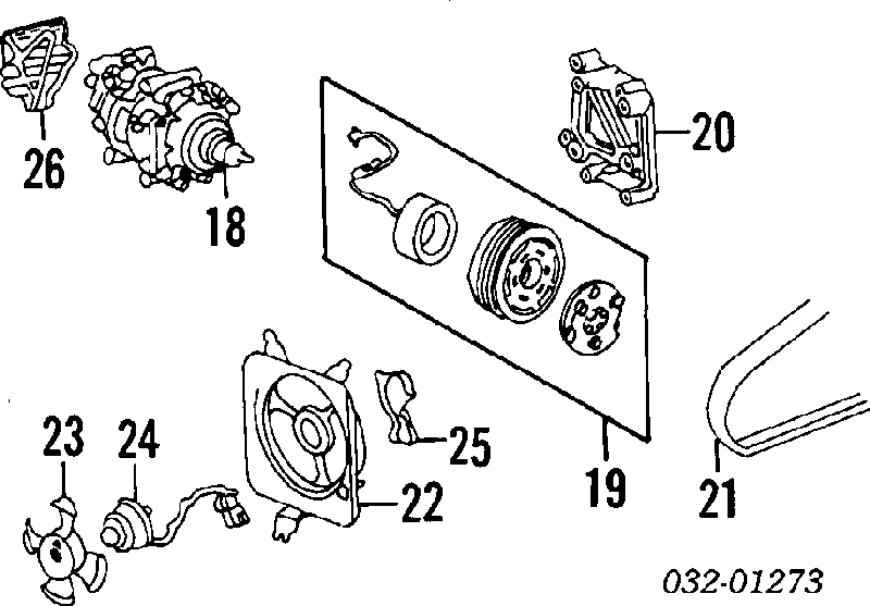 38920P14A02 Honda pas napędowy mechanizmów