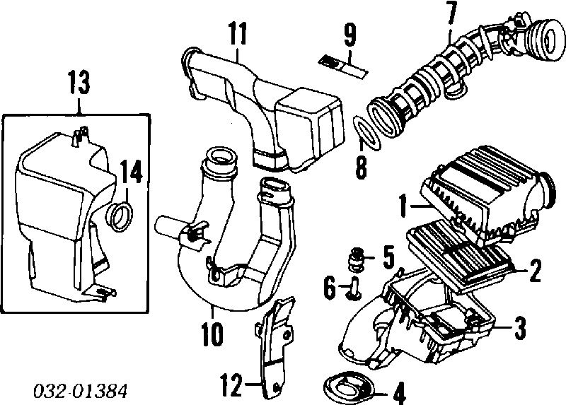 17220P07000 Honda filtr powietrza