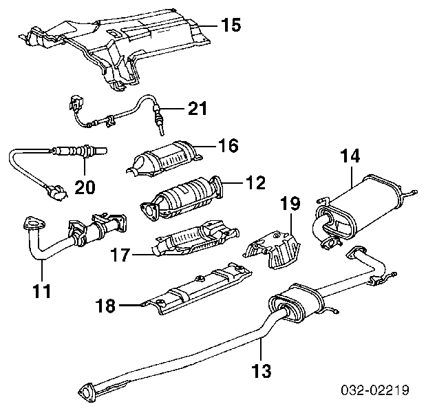 Sonda lambda, czujnik tlenu DOX1320 Denso