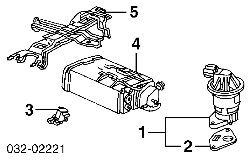 Zawór recyrkulacji spalin EGR Honda 18011PAAA00 cena, od 102,40 USD
