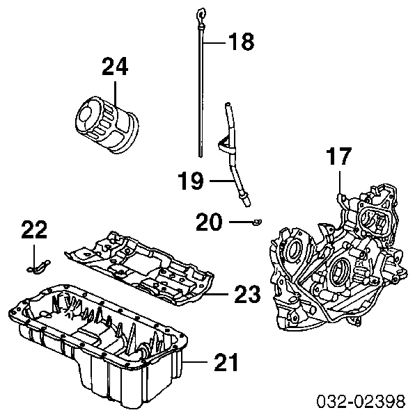 15400PR3014 Honda filtr oleju