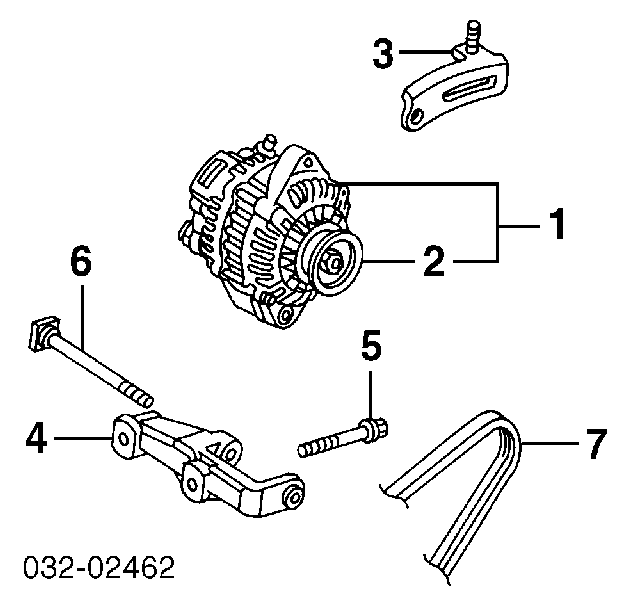 31110P2J003 Honda pas napędowy mechanizmów