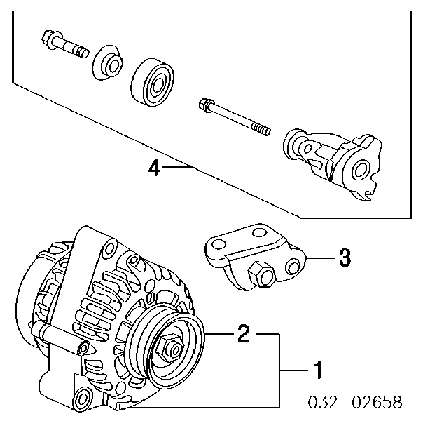 Alternator Acura MDX