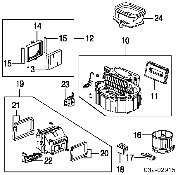 Rezystor wentylatora nagrzewnicy (ogrzewacza kabiny) Honda CR-V I SUV (RD) (1995 - 2002) cena, od 40,38 USD