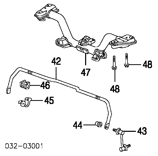 Tuleja stabilizatora tylnego Japan Parts RU4115 cena, od 4,36 USD